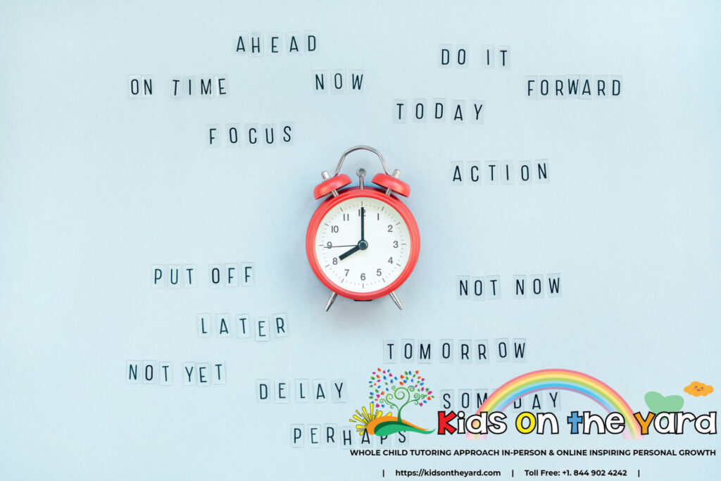 Concept of procrastination and time management