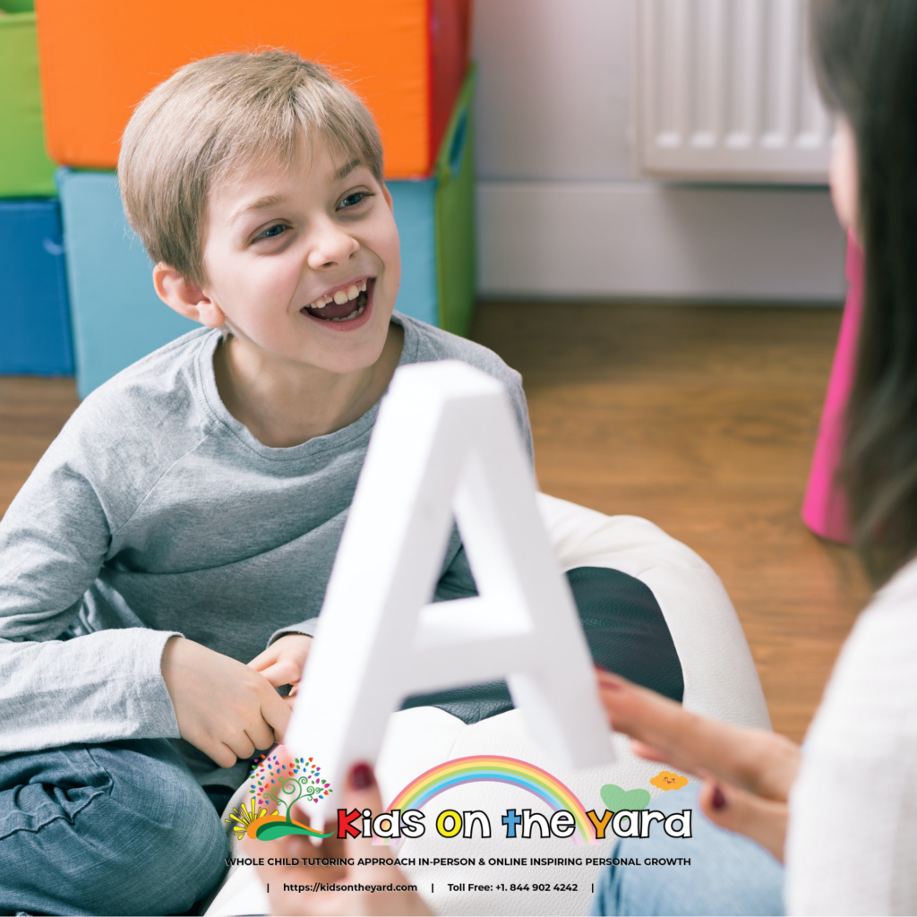 Learning can make children smile.