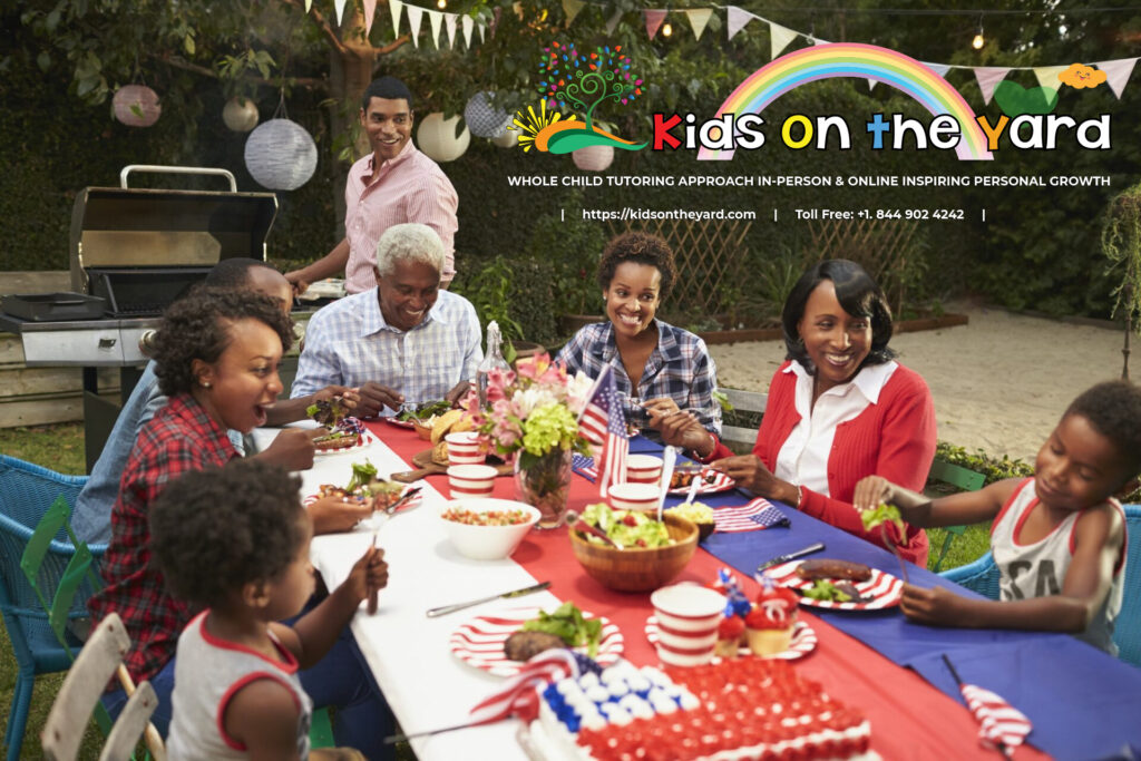 Top 25 4th of July Fun Family Activities, 4th of July Independence Day, Multi generation family barbecue