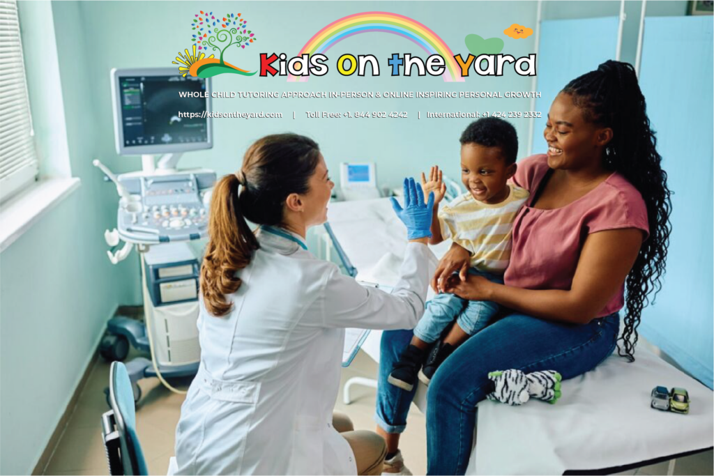 On Labor day remind children that doctors and nurses treat illnesses, promote health, and educate the community
