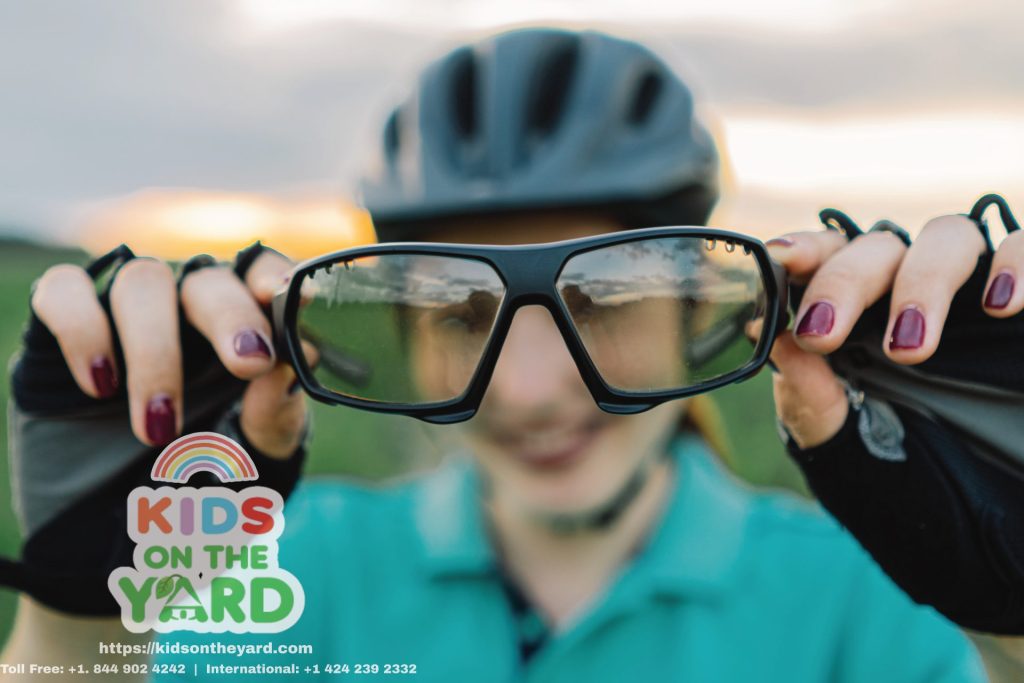 Making protective eyewear a standard part of athletic gear helps maintain focus on the game rather than on damaging vision. 